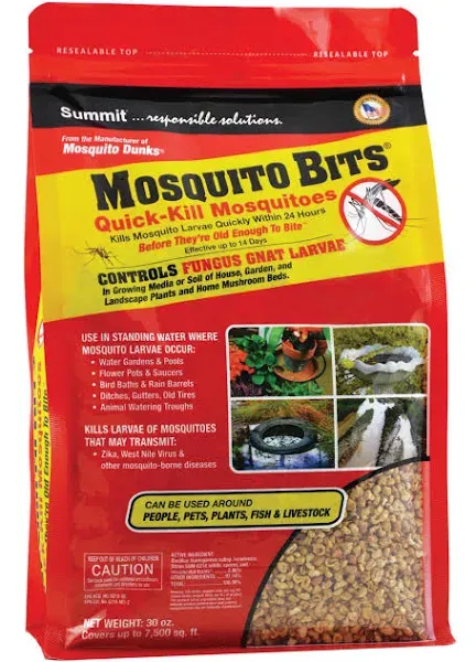 Summit Chemical Mosquito Bits - 30 oz jar