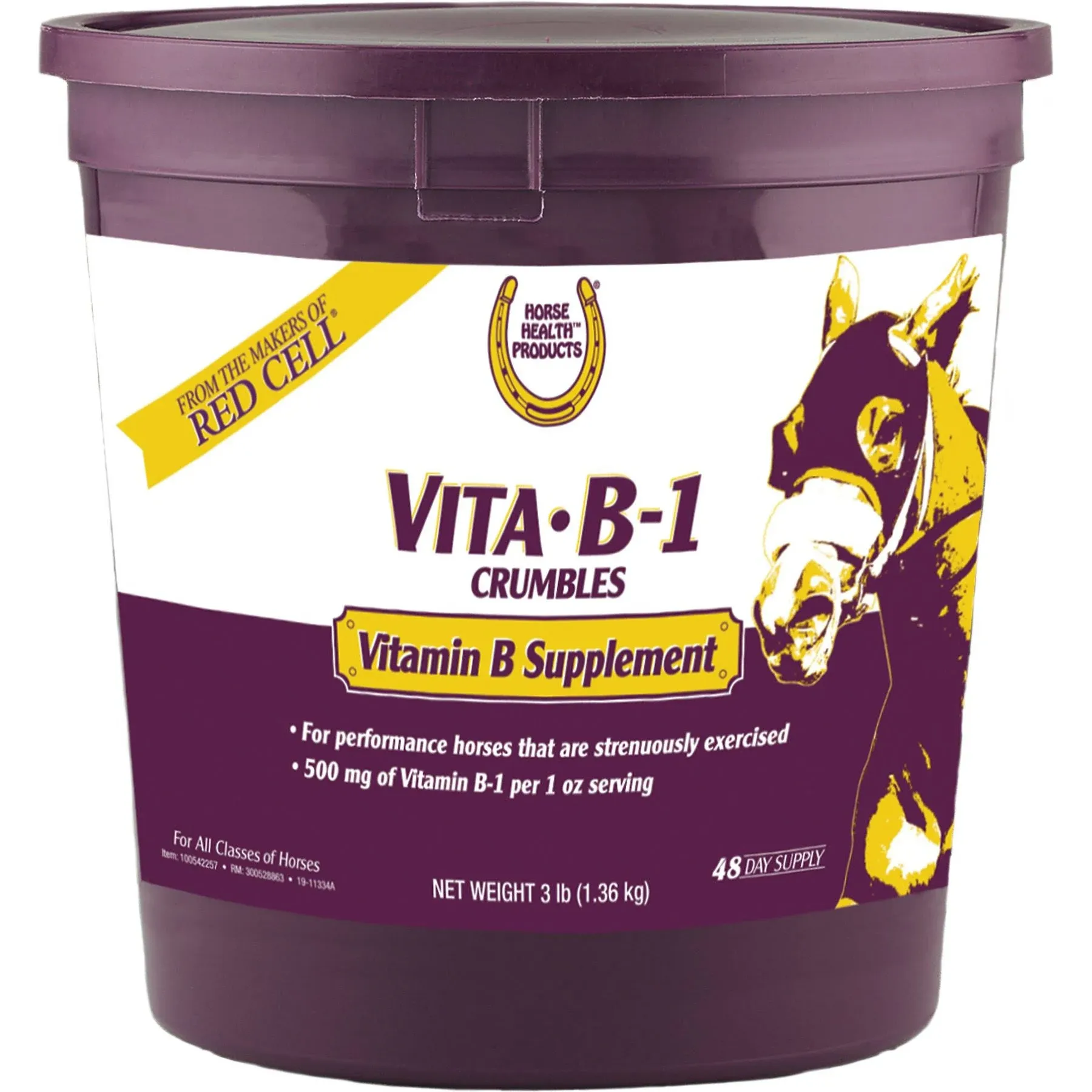 Horse Health Vita B-1 Crumbles - 20 lbs