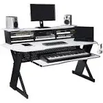 Musiea BE200 Series Recording Music Studio Desk Workstation with 2 x 4U Rack | Reverb