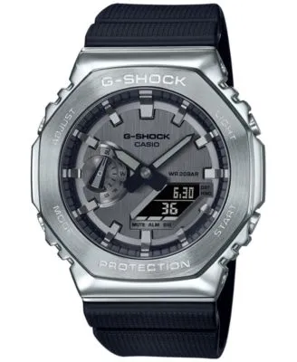 G-Shock RELOJ en Plateado & Negro - Black. Talla all.