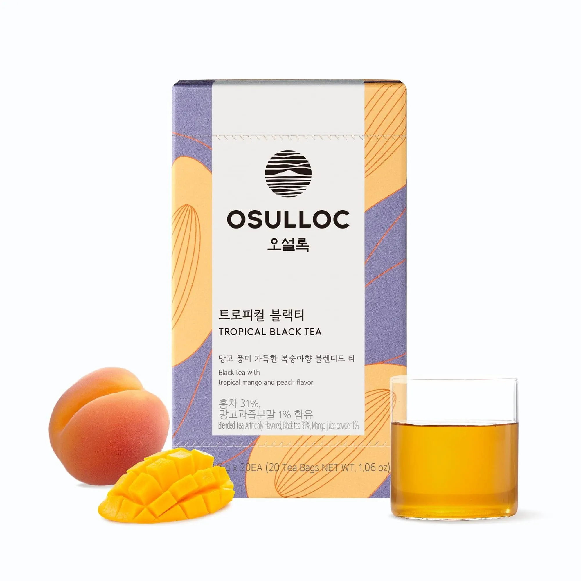 OSULLOC Tropical Black Tea 20ea