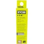 Ryobi 1,000 Pc. 1-1/4" 18ga Brad Nails - A1021801