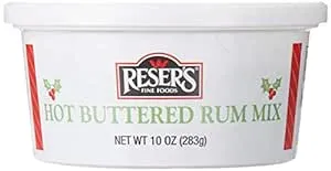 Reser&#039;S Gourmet Hot Buttered Rum Mix 10 Oz.Tub