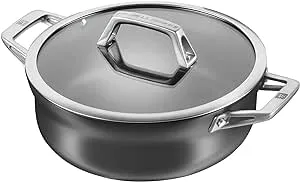 ZWILLING Motion Hard Anodized 4-qt Aluminum Nonstick Chef's Pan