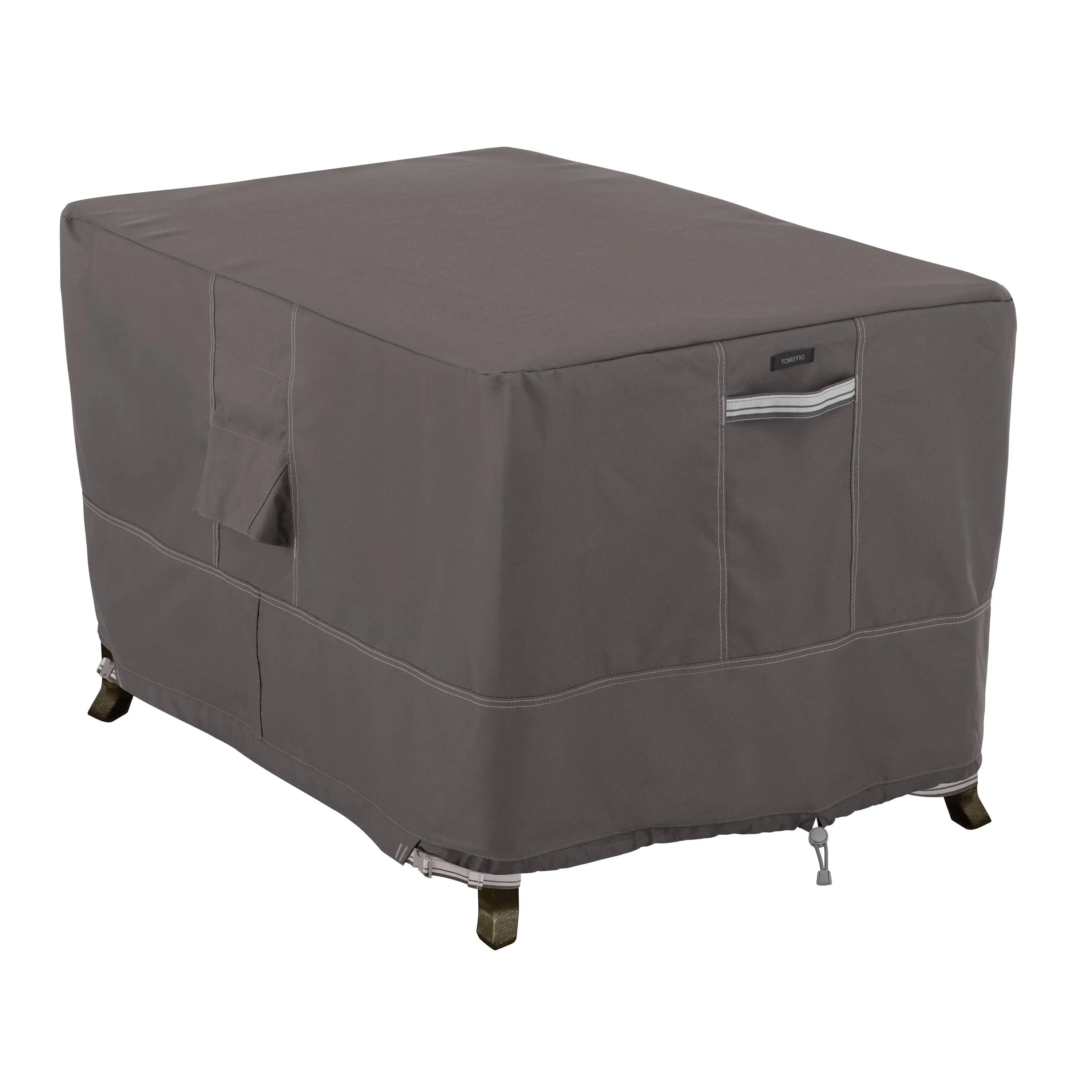 Classic Accessories Ravenna Fire Pit Table Cover - 40 in. Rectangular