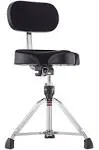 Gibraltar 9608MB 9000 Series 16&quot; Cordura Saddle Drum Throne with Backrest