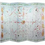 5' Tall Winter's Peace Canvas Room Divider - Contemporary - Screens And Room Dividers - by ShopLadder | Houzz