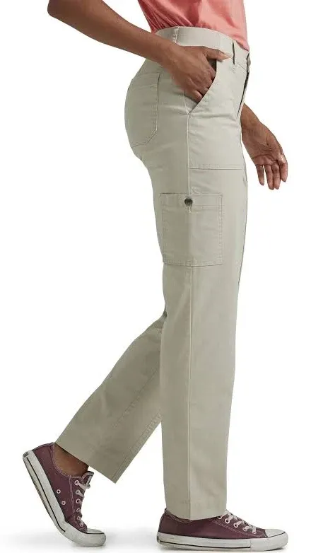 Women's Lee® Ultra Lux Comfort with Flex-To-Go Straight-Leg Utility Pants