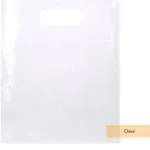 ClearBags LDPE Solid Handle Bag 100 Bags Clear Size 9 in x 12 in