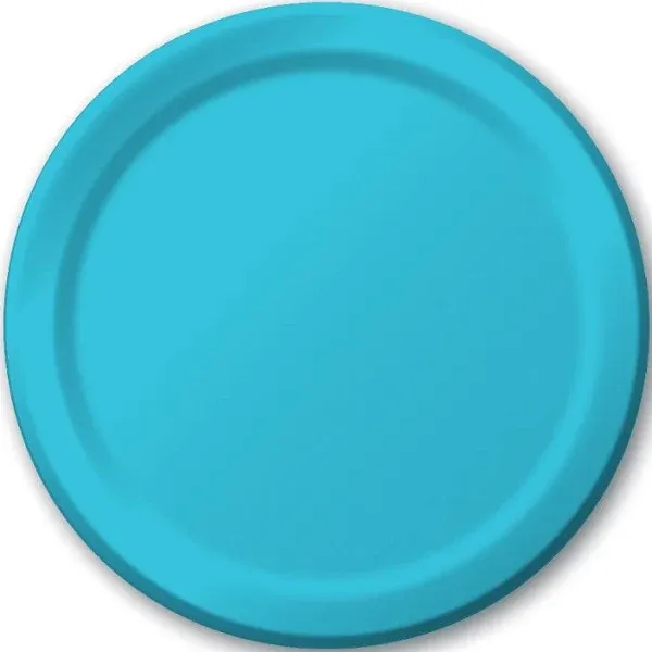 Bermuda Blue 10" Banquet Paper Plates