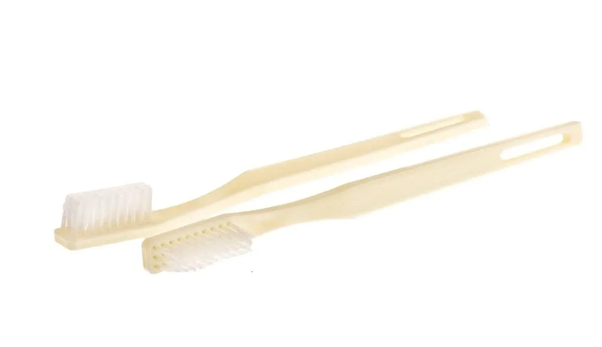 Medline Individually Wrapped Adult Toothbrush, Bulk Packaged, Great for Donations or at Home Use (Pack of 144)