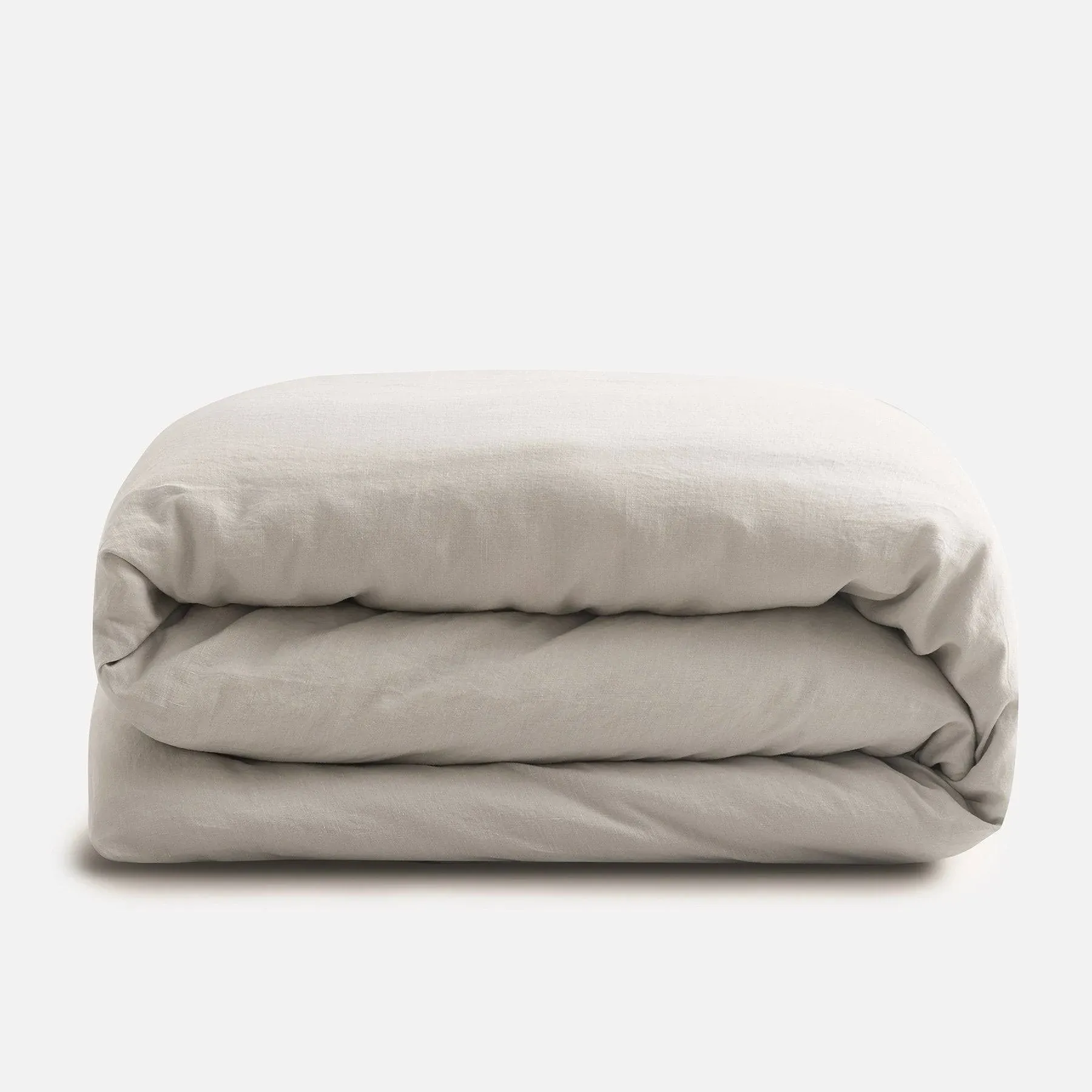 Sijo Dove Full / Queen French Linen Duvet Cover