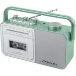 Sb2130ts Portable Cassette Player/recorde<wbr/>r With Am/fm Radio teal/silver