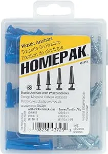 Hillman Homepak Phillips Head Anchor Kit - 72 pc