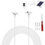 Ring Solar Panel Extension Cable Weatherproof DC Extension Cord for Ring