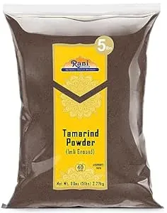 Rani Tamarind Powder (Imli) 80oz (5lbs) 2.27kg Bulk ~ All Natural| No Added Sugar/Salt | Vegan | Gluten Friendly | Kosher | NON-GMO | Indian Origin