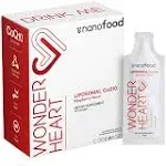 Wonder Heart Liposomal CoQ10 - Coenzyme Q10 Liquid Vitamin - Cardiovascular Health Supplement - Raspberry  (Pack of 30)