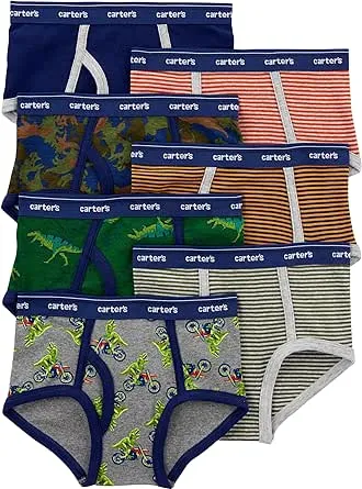 Carter's Little Boys Cotton Briefs 7 Pack