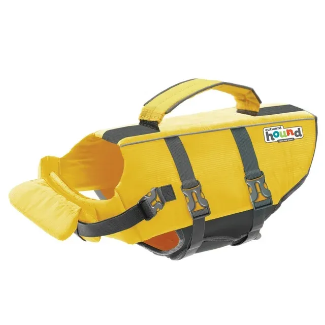 Outward Hound Granby Splash Yellow Dog Life Jacket, XS