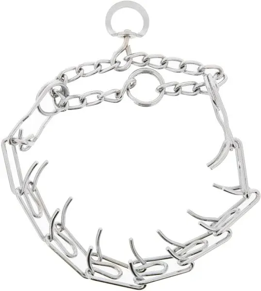 Choker Prong/Pinch/Sp<wbr/>ike Chain Collar 20 for Dogs up to 250 Lbs