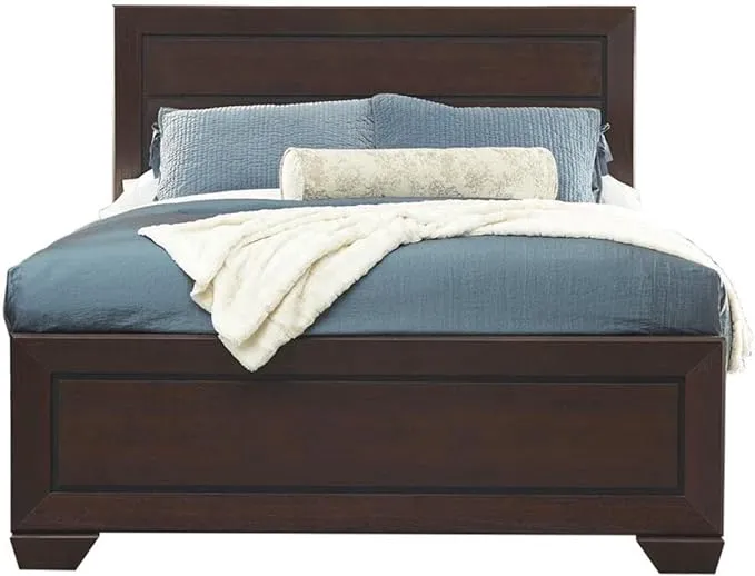 Coaster Fenbrook Transitional Dark Cocoa Eastern King Bed