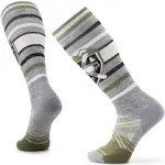 Smartwool Ski Full Cushion Alpine Edge Socks - Large / Light Gray