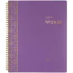 Cambridge Planner 2024-2025 Academic, Weekly & Monthly, 8-1/2" x 11", Large, WorkStyle Balance, Purple Swirl (1606-905A-19)