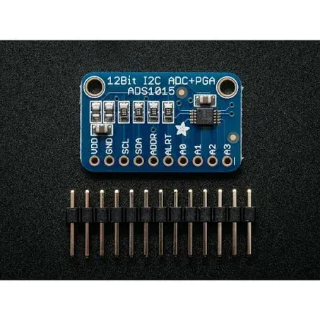 ADS1015 12-Bit ADC - 4 Channel with Programmable Gain Amplifier - STEMMA QT / Qwiic