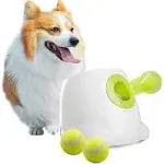 AFP Automatic Ball Launcher for Dogs,Dog Ball Launcher Automatic,Tennis Ball Machine,Includes 3pcs Tennis Balls for Dogs