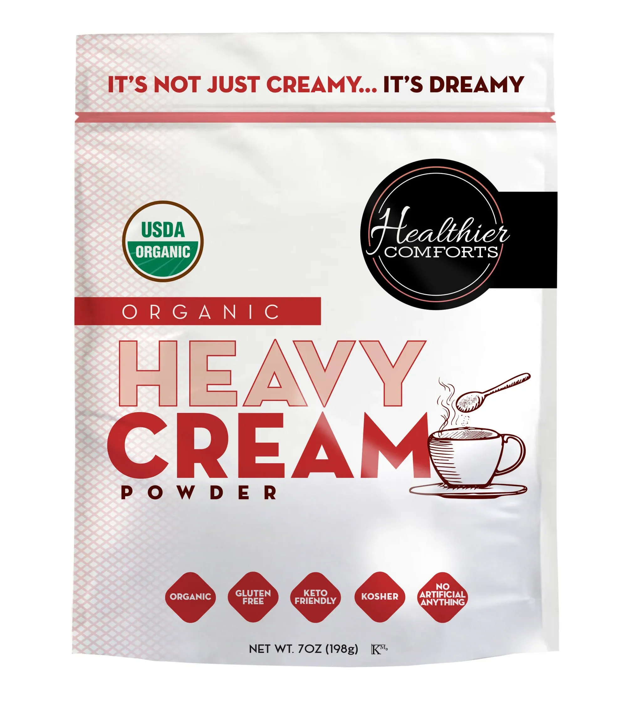 Healthier Comforts Organic Heavy Cream Powder