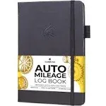 Clever Fox Auto Mileage Log Book – Vehicle Logbook with Mileage, Expense, Gas Consumption & Lubrication Trackers – Driving Logger for Car Records –