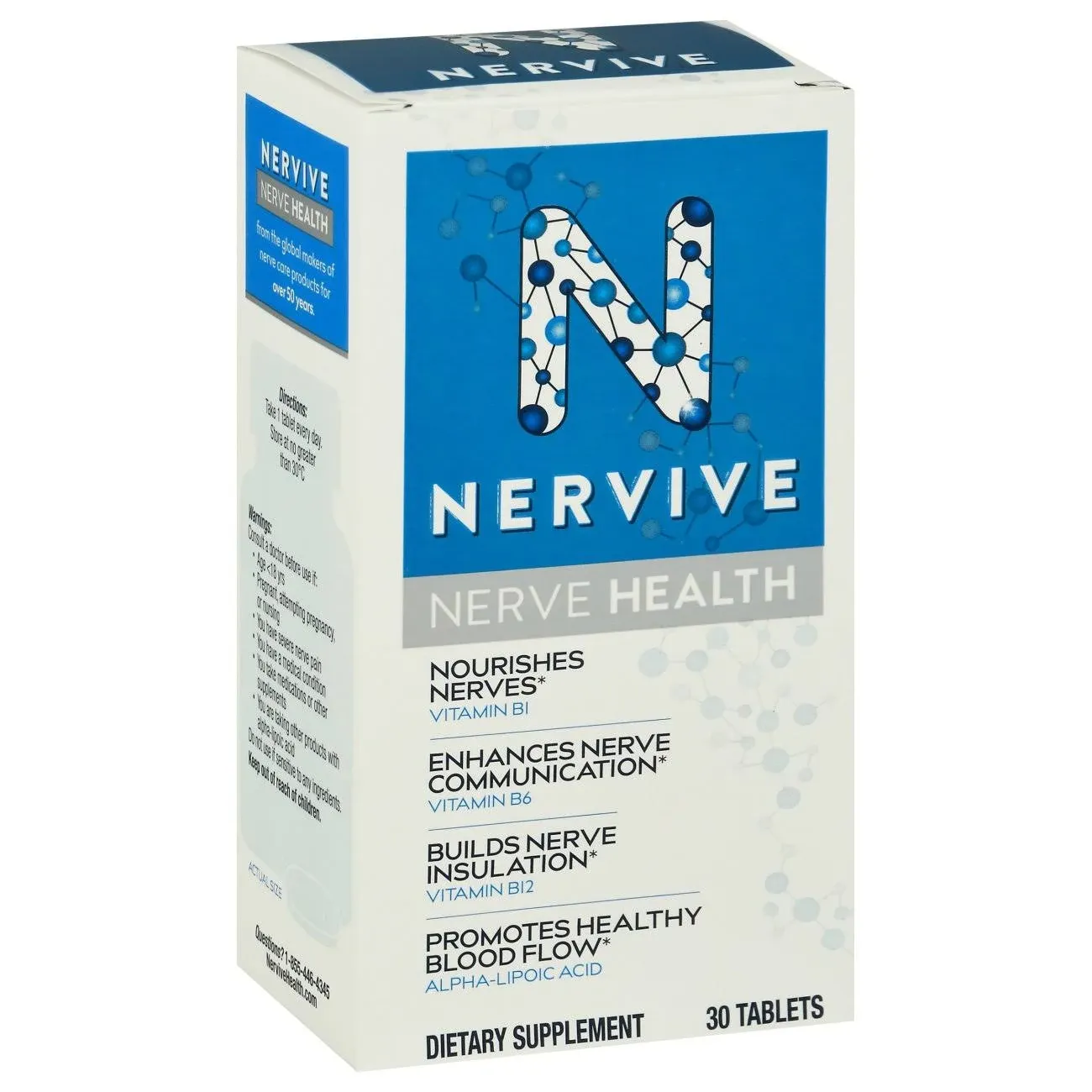 Nervive Nerve Health, Tablets - 30 tablets