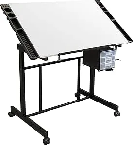 Studio Designs Deluxe Craft Station - Black/White