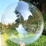 lightsfever Clear Balloons, Large 22 inch Bobo Balloons, Transparent Balloons, Wedding Bubble Balloons, Wedding Party Decorat