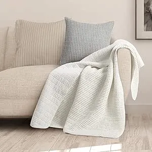 Levtex Home Mills Waffle Quilted Throw