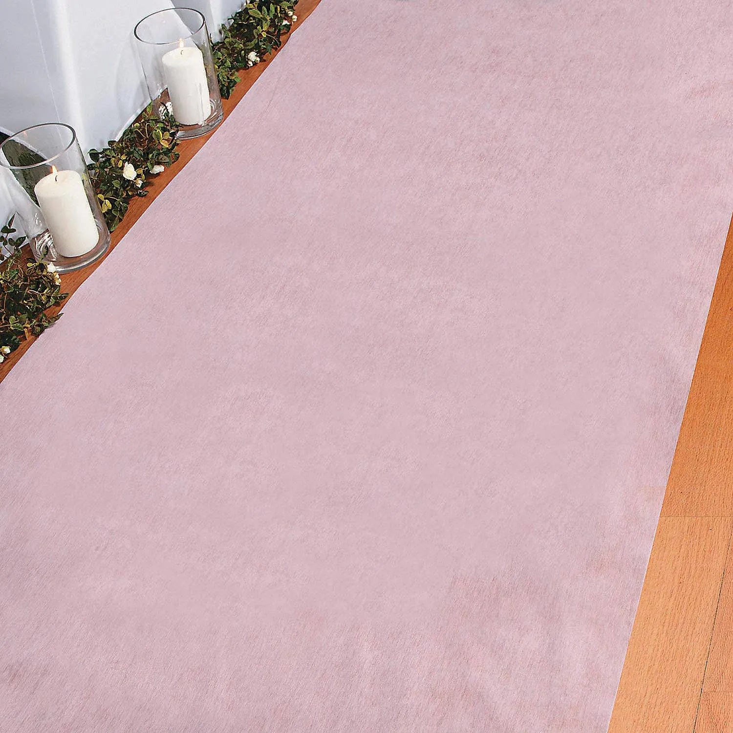 Blush Pink Wedding Aisle Runner (100 feet Long) Wedding Decor