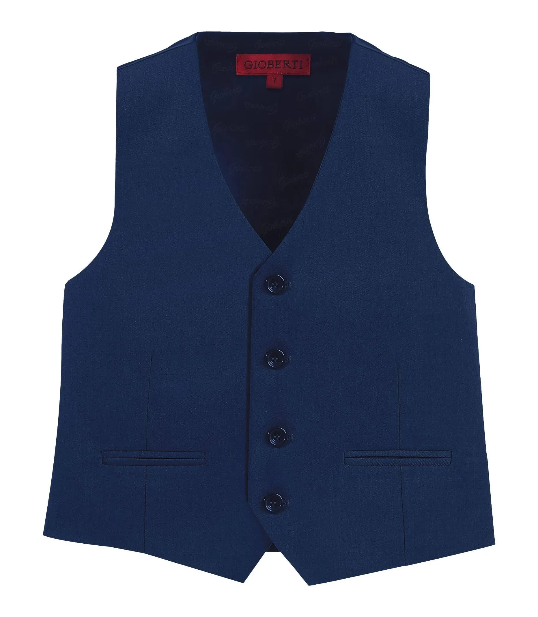 Gioberti Boy's 4 Button Formal Suit Vest