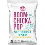 Angie's BOOMCHICKAPOP White Cheddar Popcorn, 4.5 oz. (Pack of 12)