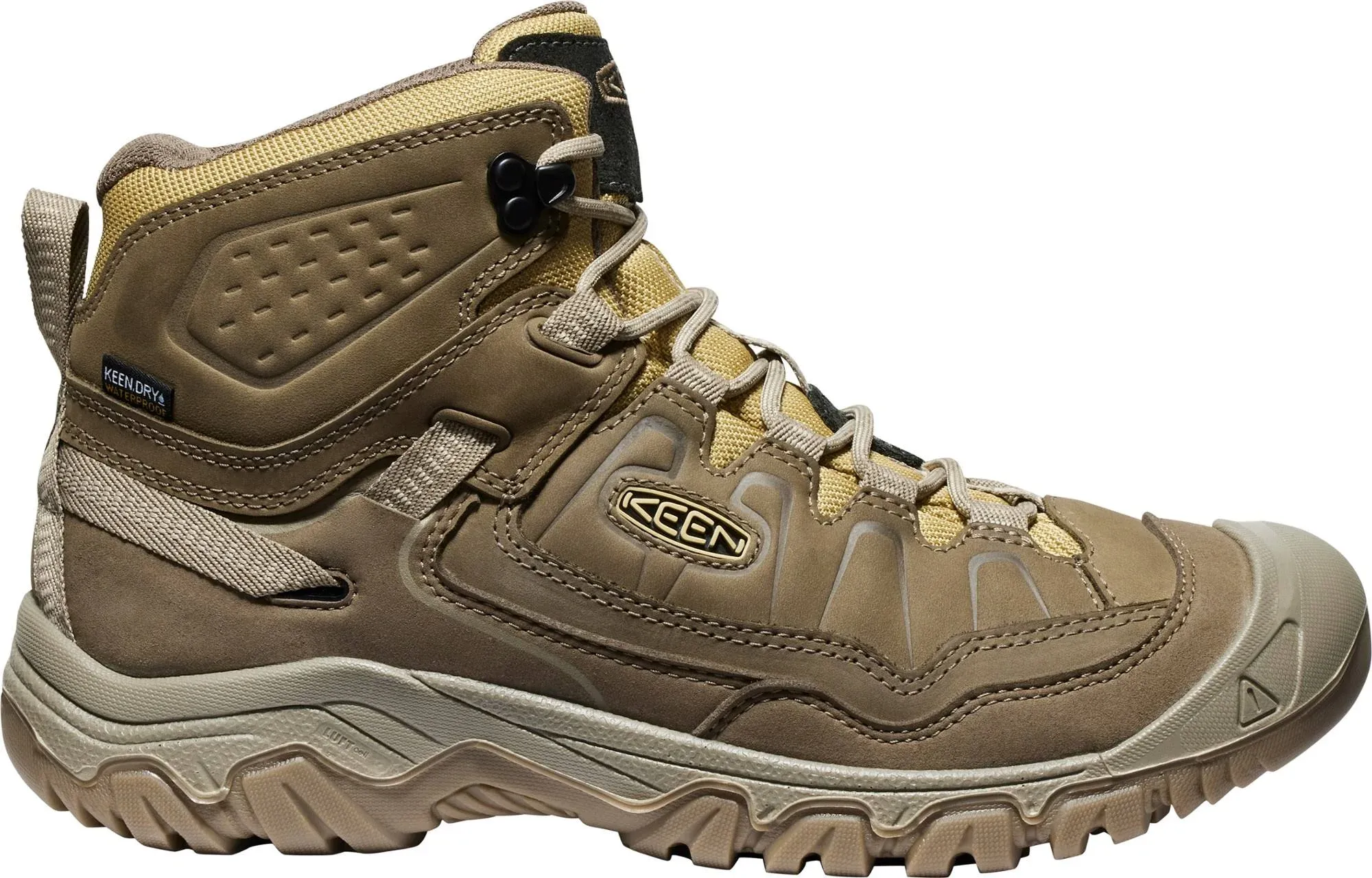 Keen Targhee IV Mid Waterproof Hiking Boots Men's(Canteen/Khaki, 12)