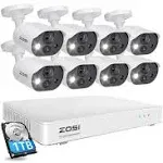 ZOSI C303 8CH Home Security Camera System