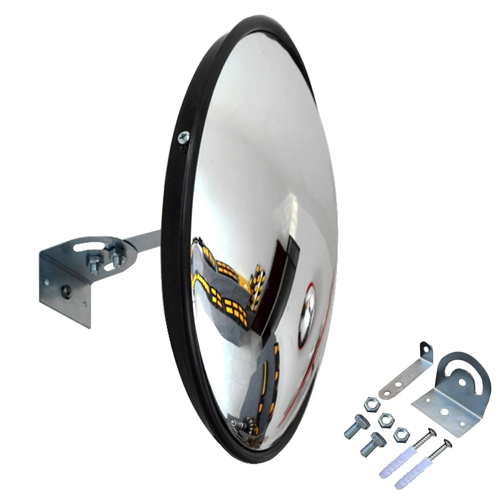 Convex Mirror - 18&#034; Security Mirror for Business, Garage, Warehouse, Office. 18I