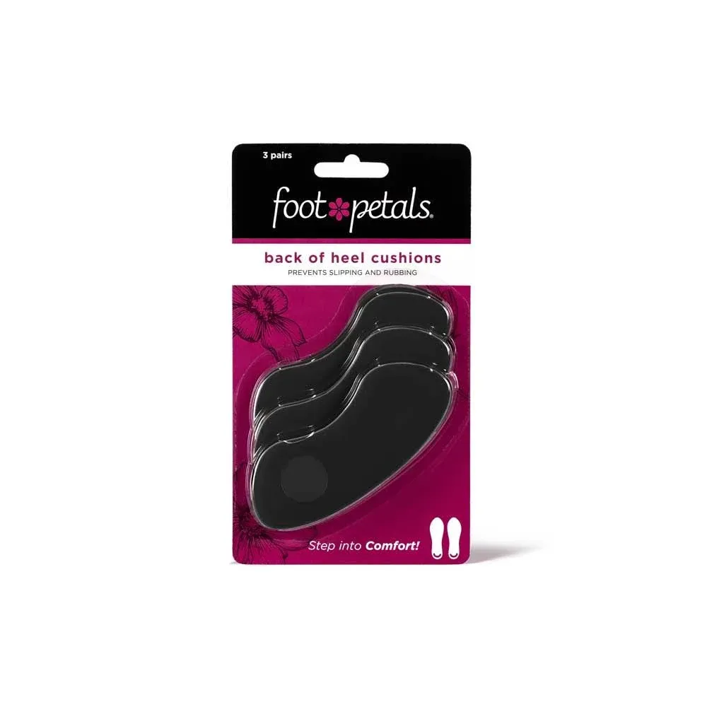 Foot Petals Heavenly Heelz Cushions Black