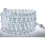 Tupkee LED Rope Light Warm-White - 24 Feet (7.3 m), for Indoor and Outdoor...