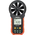 Proster Handheld Anemometer Portable Wind Speed Meter CFM Meter Wind Gauge with LCD Backlight for Weather Data Collection Outdoors Sailing Surfing