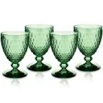 Villeroy & Boch Boston Goblet, Set of 4 - Green