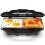 Chefman Portable Electric Sandwich Maker - Omelet, Panini Press Quesadilla