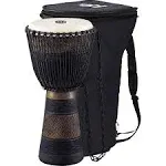 Meinl African Style Rope Tuned Djembe 12 Large + Bag Earth Series