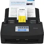 Fujitsu Ricoh ScanSnap iX1600 Document Scanner with Premium Warranty (Black)