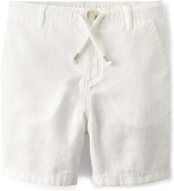 Gymboree Boys' and Toddler Linen Chino Shorts