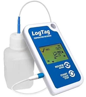 LogTag TRED30 Vaccine Monitoring Kit with Fridge/Freezer Calibration, VFC Com...